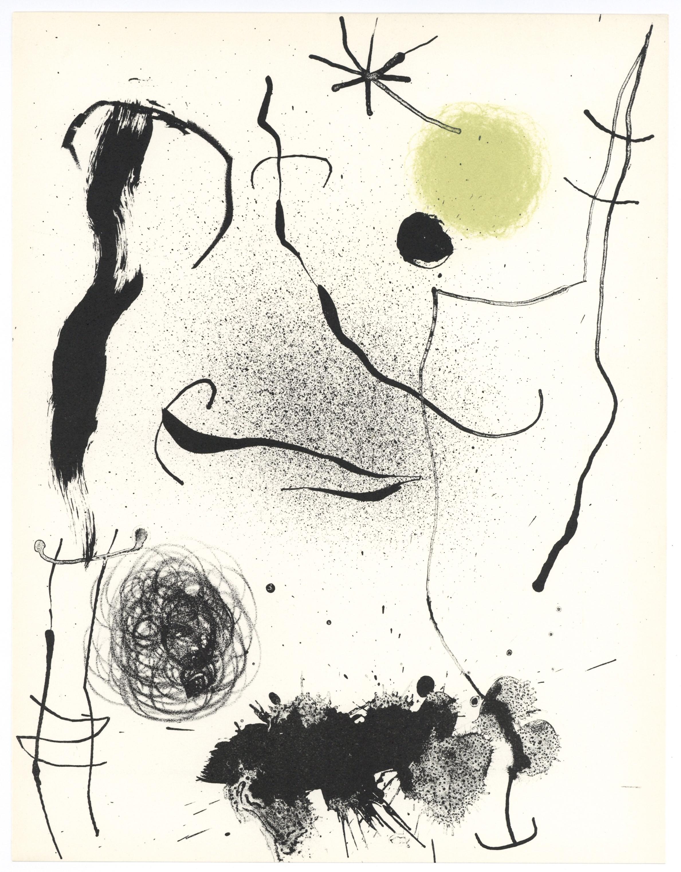 Miró, Composition, XXe Siècle (after) For Sale 1