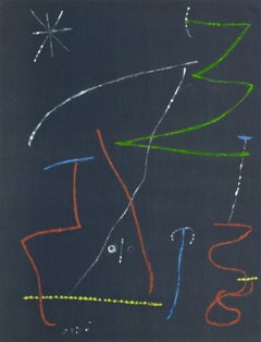 Miró, Komposition, XXe Siècle (nach)