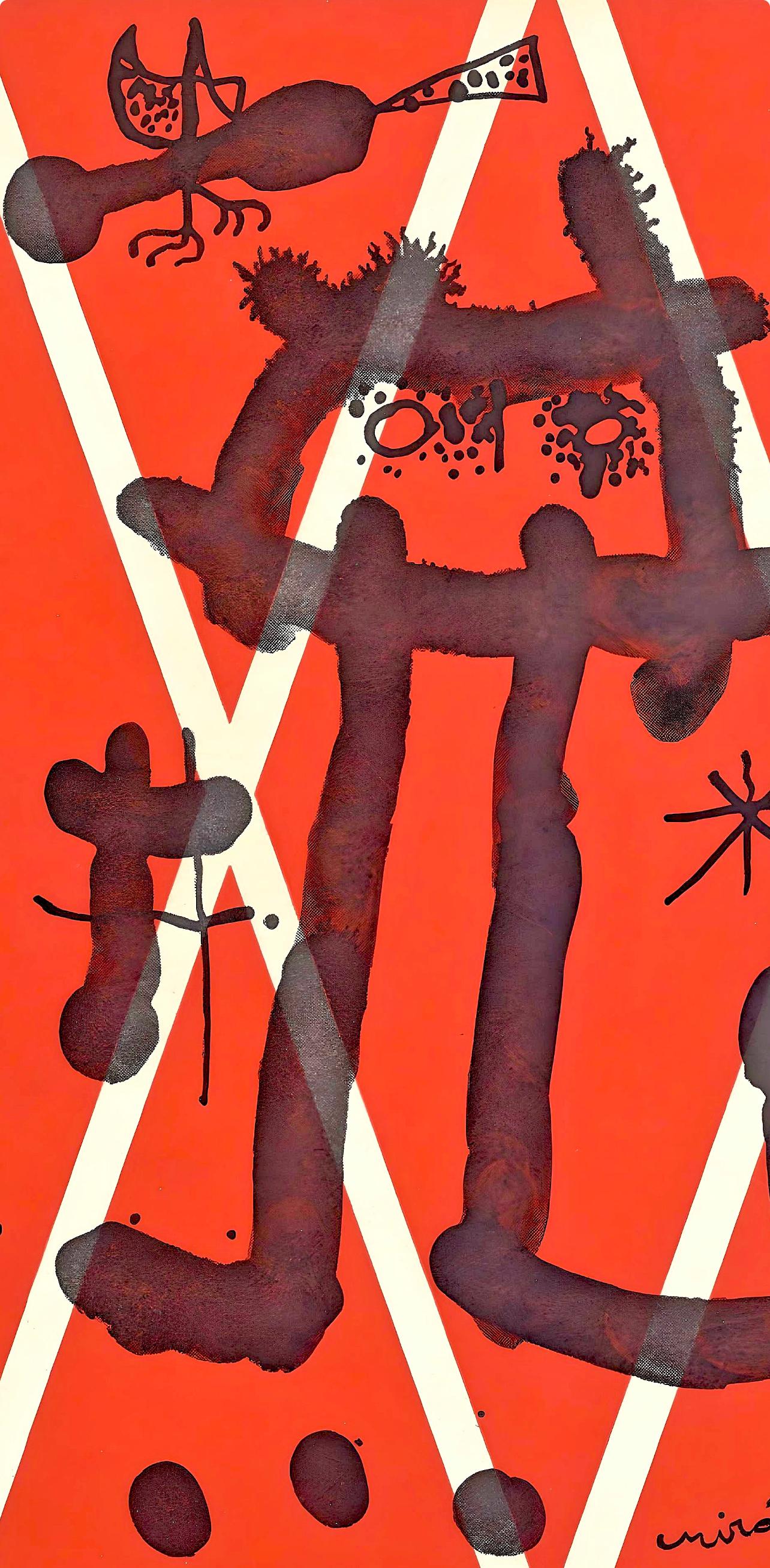 Miró, Couverture, XXe Siècle (after) - Print by Joan Miró