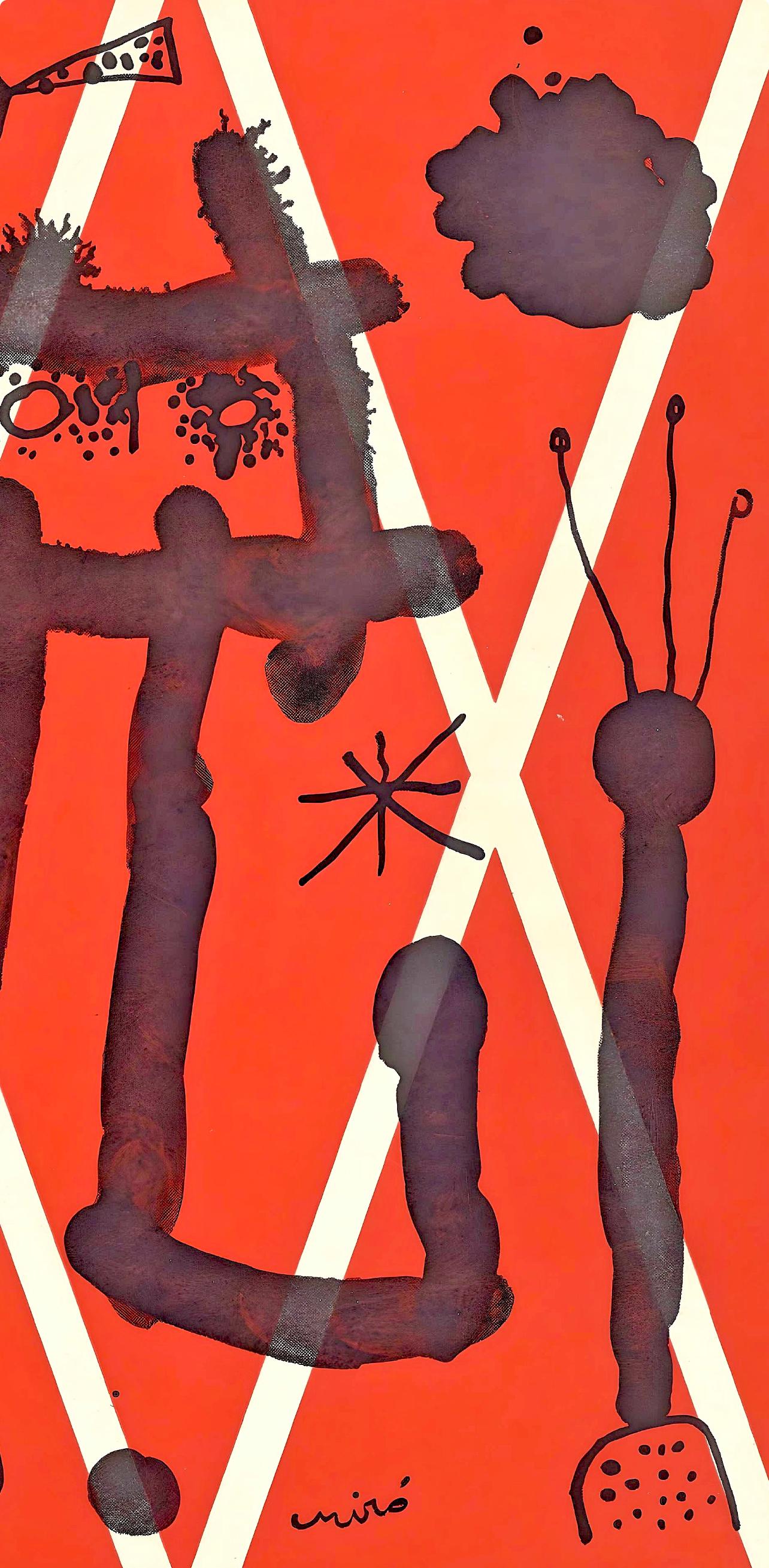 Miró, Couverture, XXe Siècle (after) - Modern Print by Joan Miró