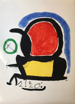 Miró el tapís de Tarragona, Joan Miró, 1970, Ed. 200, Lithograph