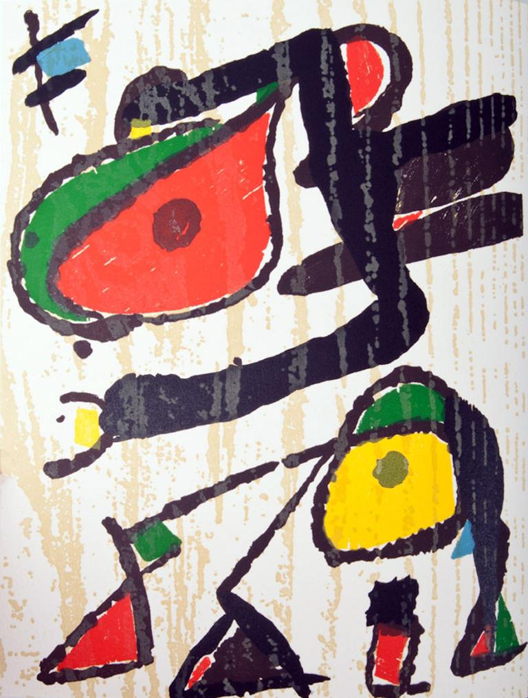 Miro Engravings Vol. III Plate II - Print by Joan Miró