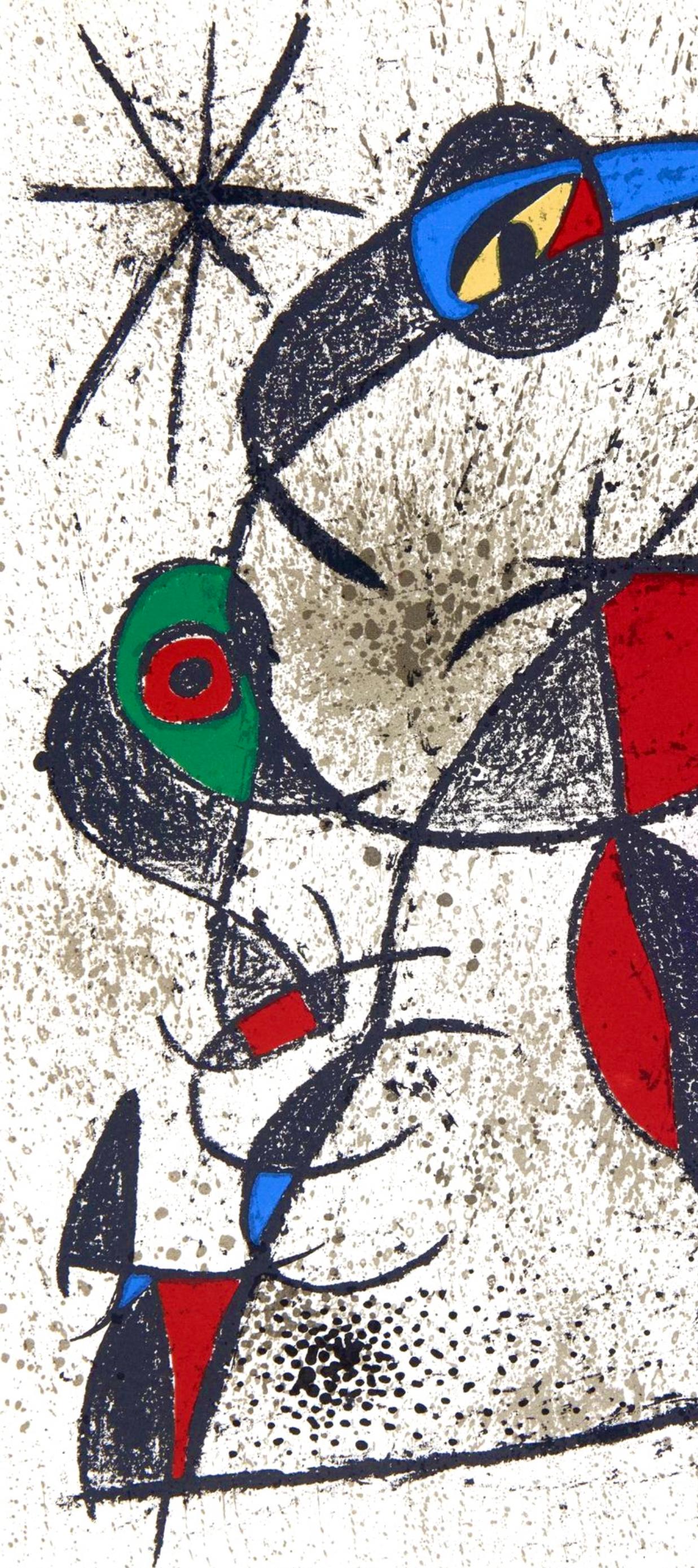 Miró, Faillie du calcaire, Souvenirs et portraits d'artistes (d'après) - Print de Joan Miró