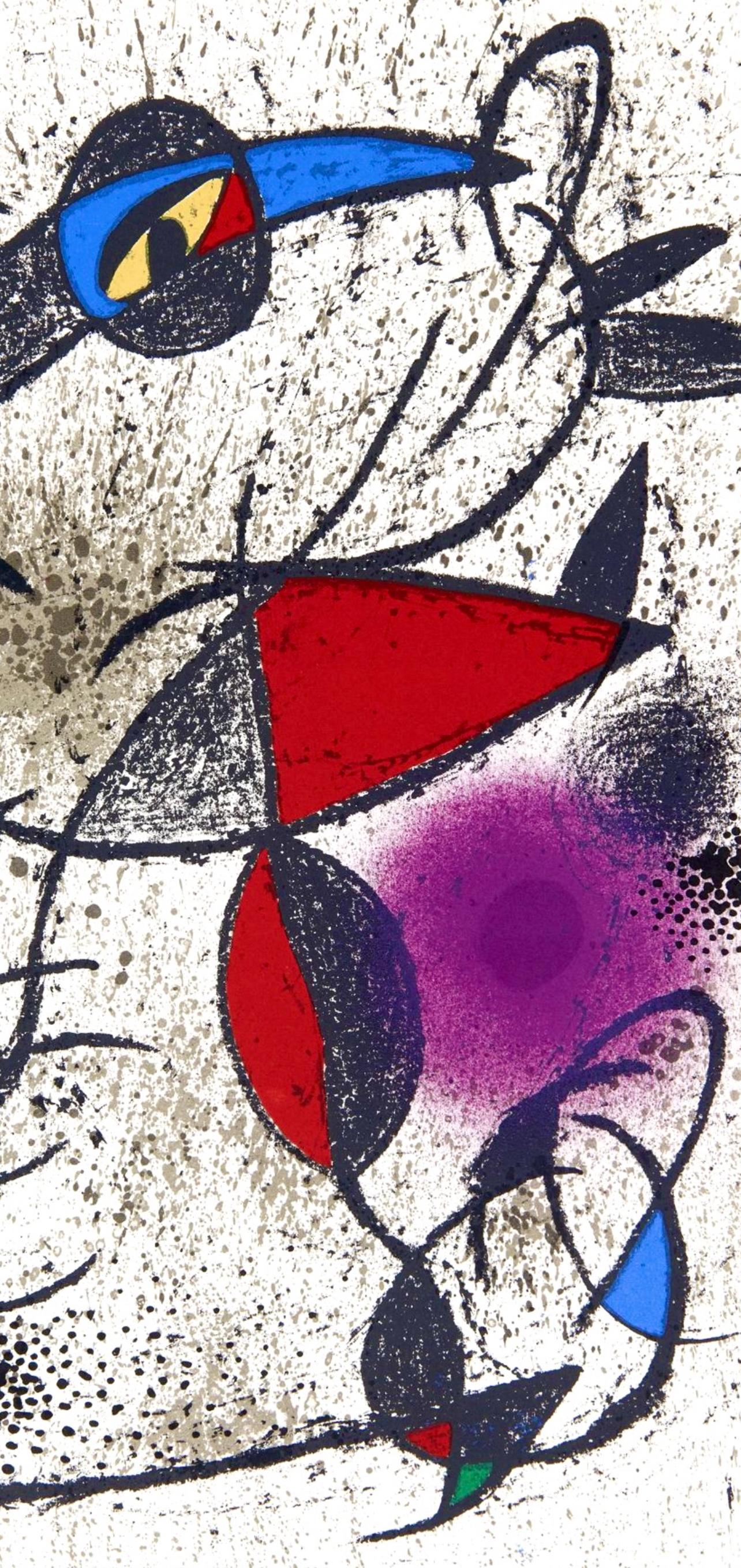 Miró, Faillie du calcaire, Souvenirs et portraits d'artistes (after) - Modern Print by Joan Miró