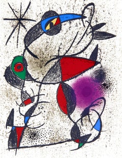 Miró, Faillie du calcaire, Souvenirs et portraits d'artistes (after)