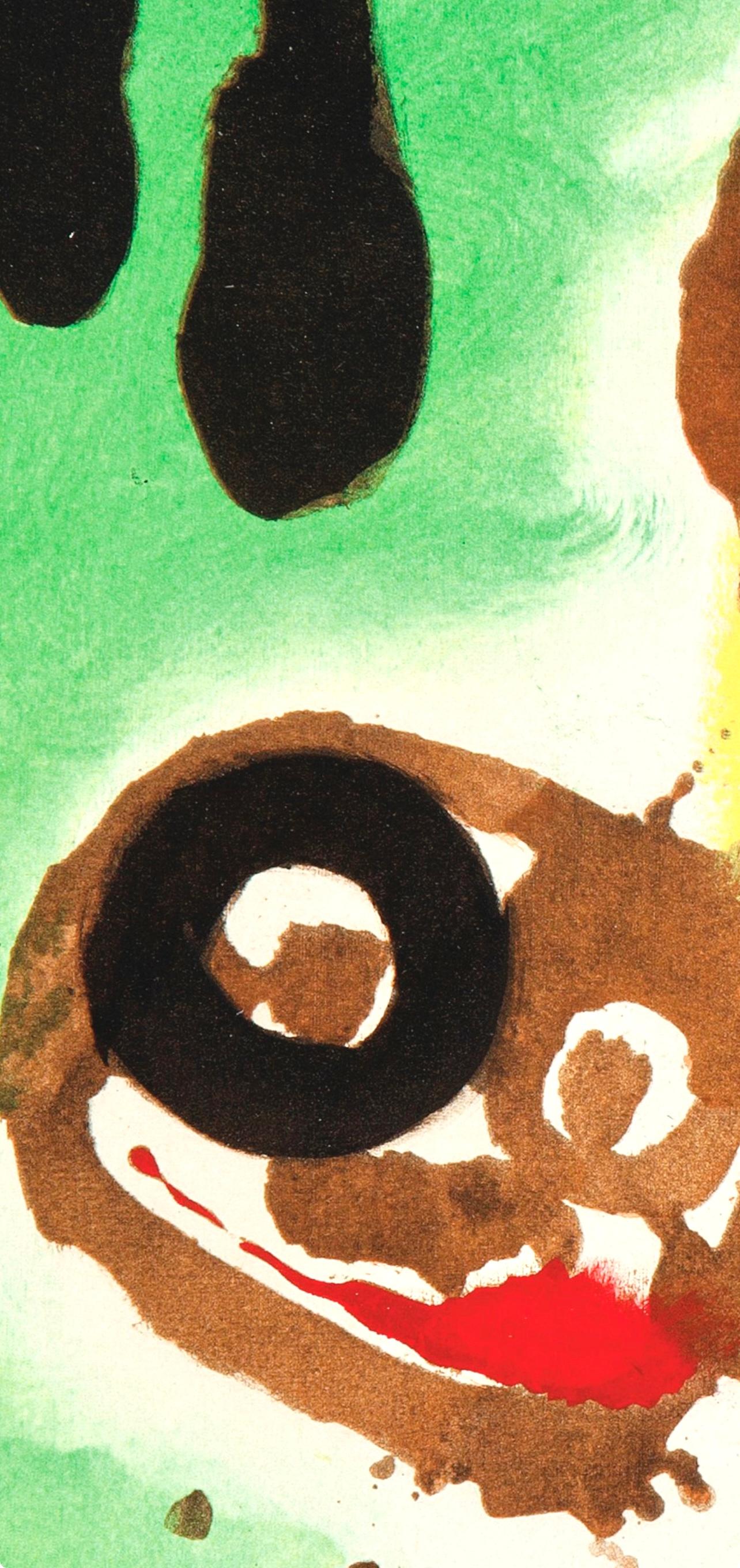 Miró, Femme et oiseau (Cramer 69; Dupin 292; Mourlot 286-294) (después) en venta 1