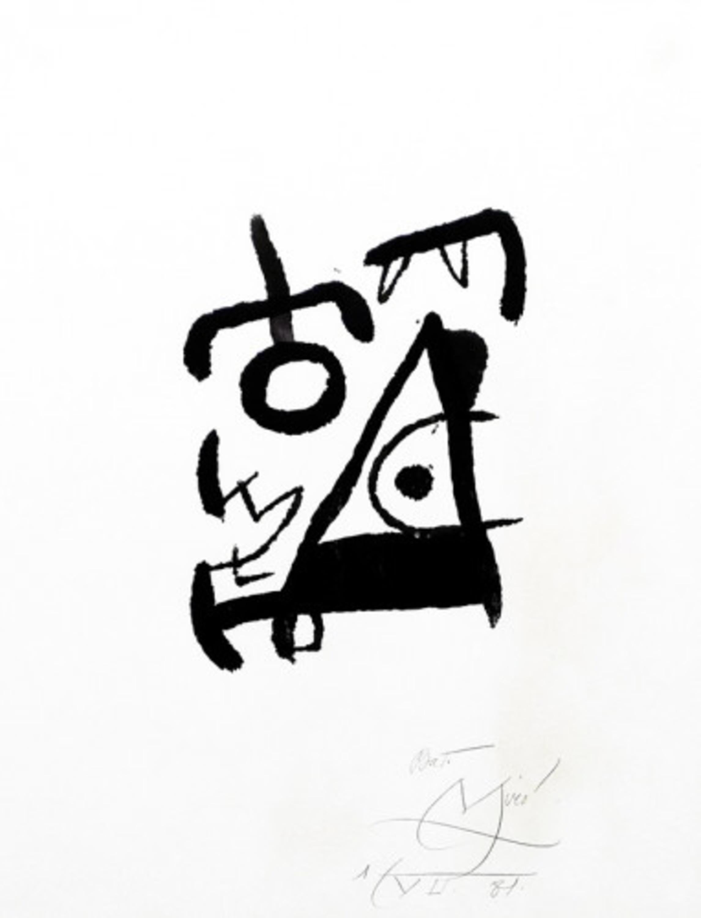 Miró Graveur VII - Print by Joan Miró