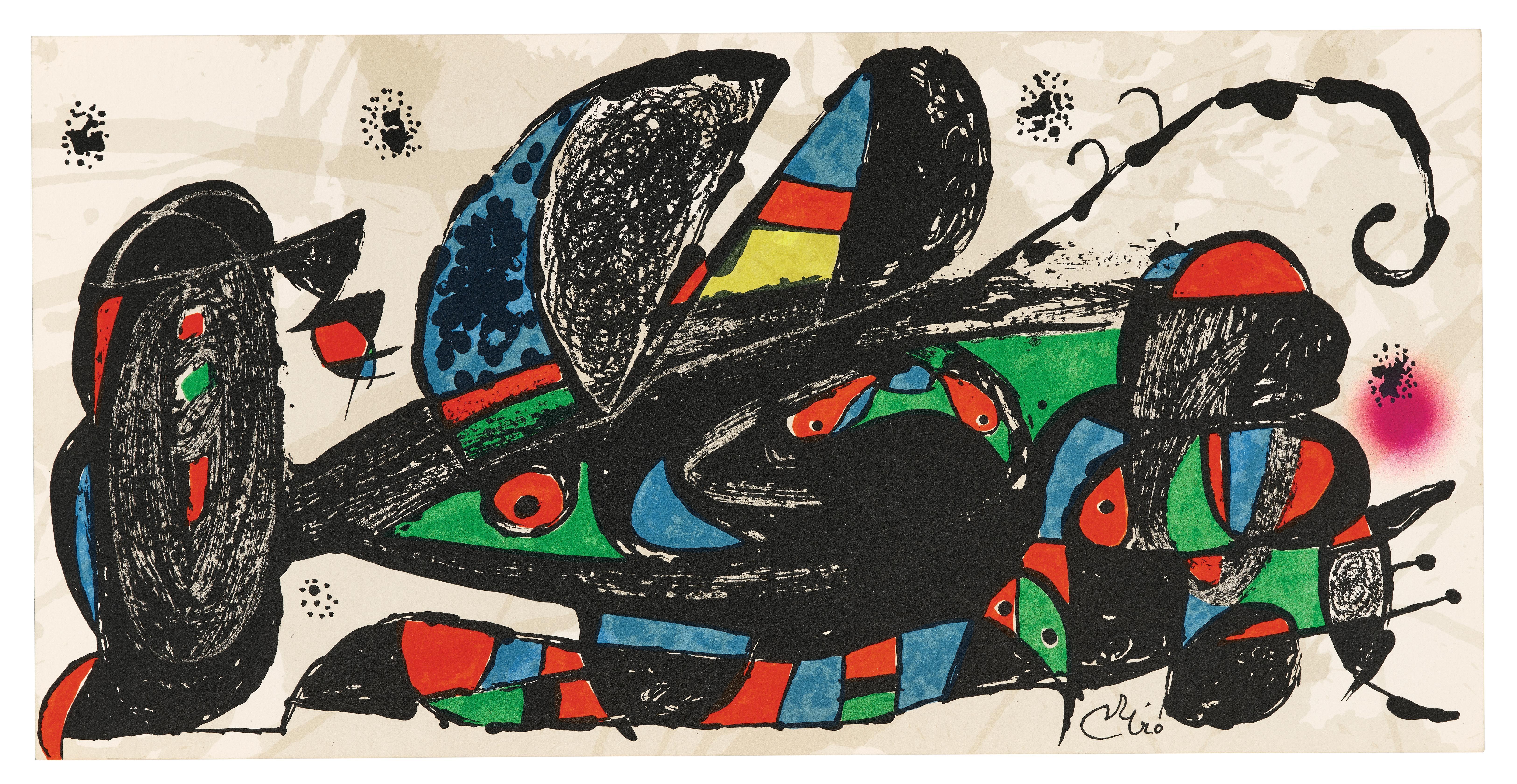 Miró, Joan Miró (Cramer 191; Mourlot 934) (after) For Sale 4