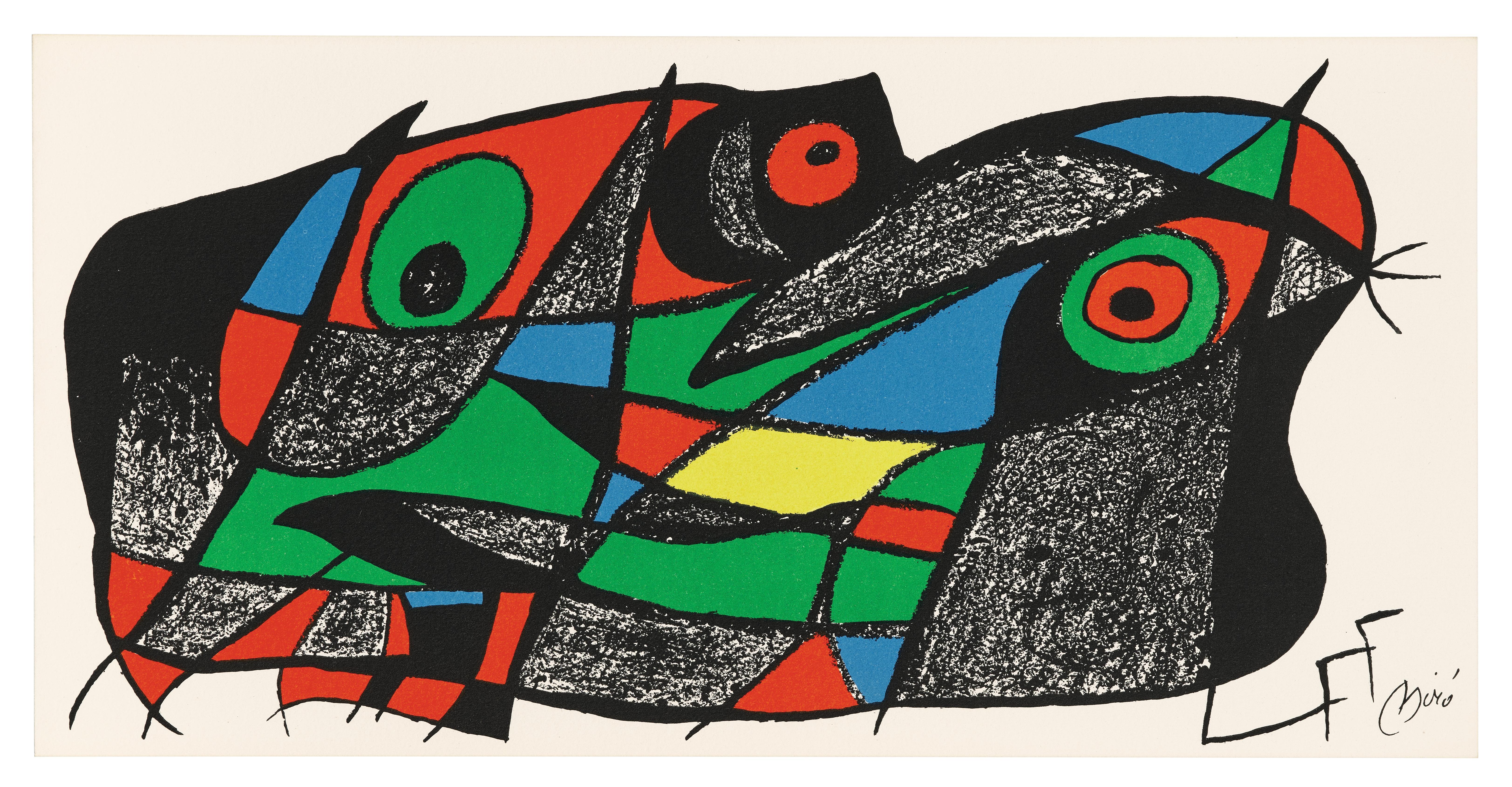 Miró, Joan Miró Fotoscop (Cramer 209; Mourlot 938) (after) For Sale 4