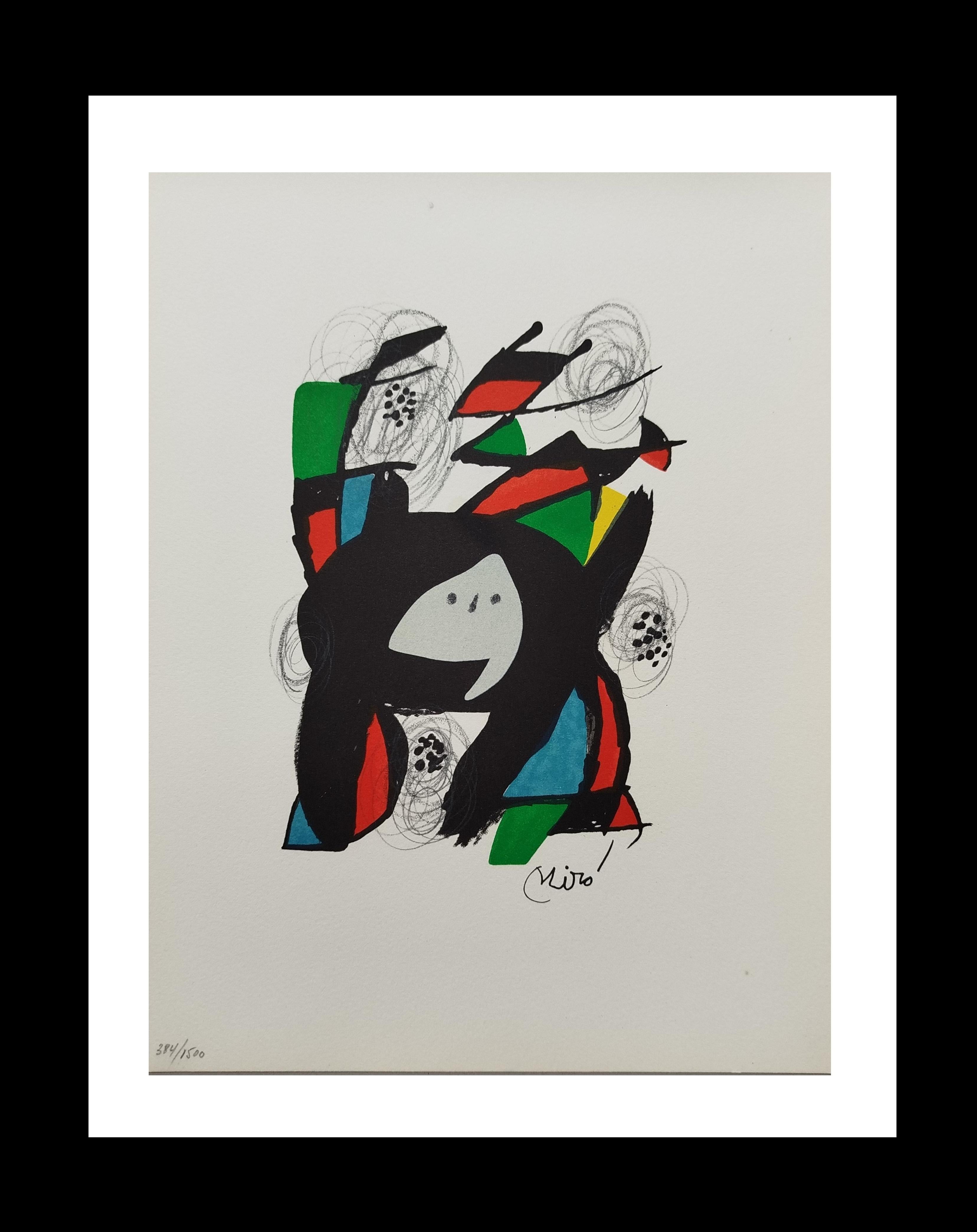 Miro   La melodie acide. lithograph