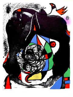 Miró, Composition (Mourlot 1079; Cramer 207), XXe Siécle (after)