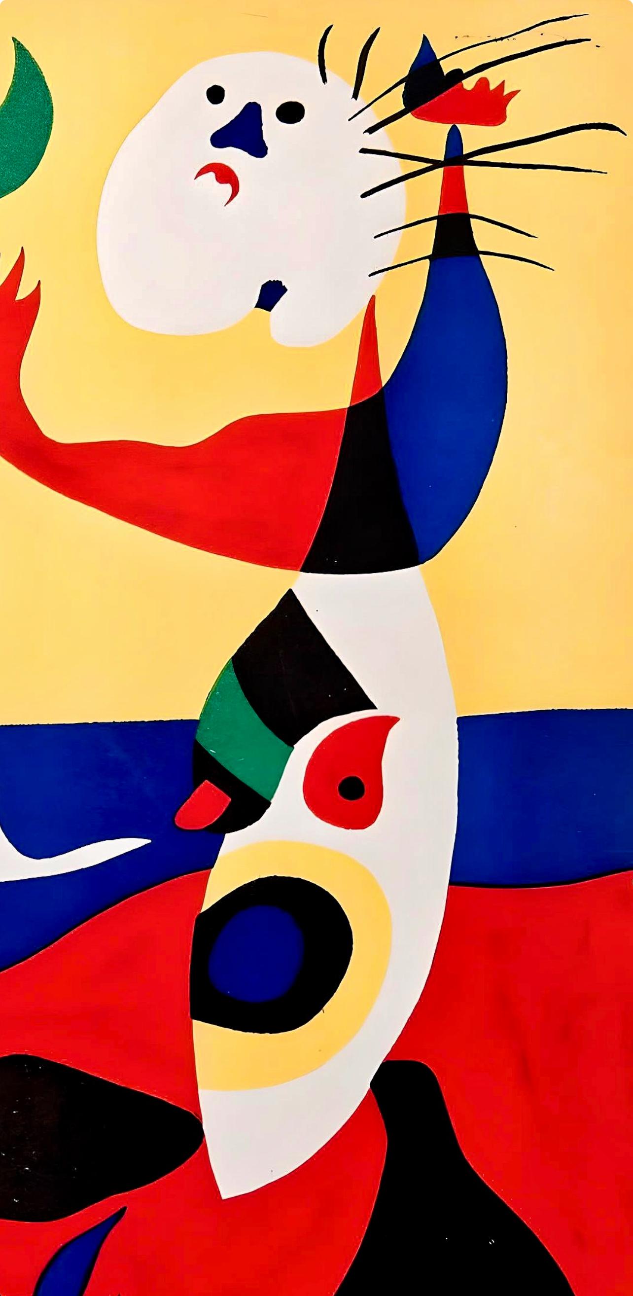 Miró, L'Ete (Dupin 1310; Benhoura 396), Verve: Revue Artistique (nach) – Print von Joan Miró