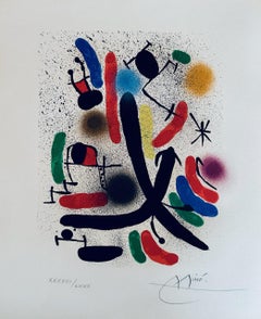 Miro Lithograph I Hand-Signed Limited Edition Lithograph