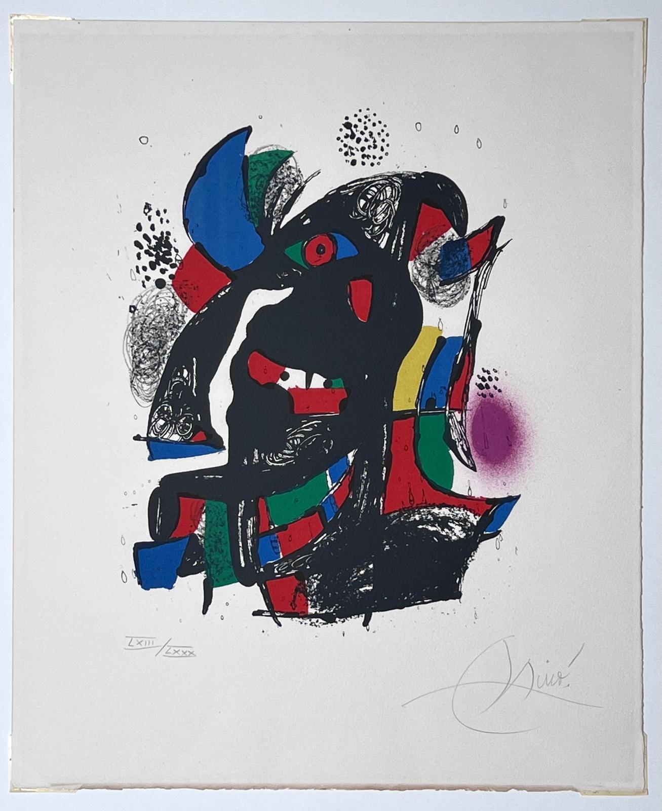 Miro Lithograph IV - Print by Joan Miró