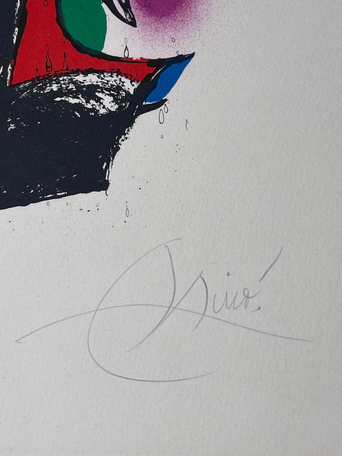 Miro Lithograph IV 3