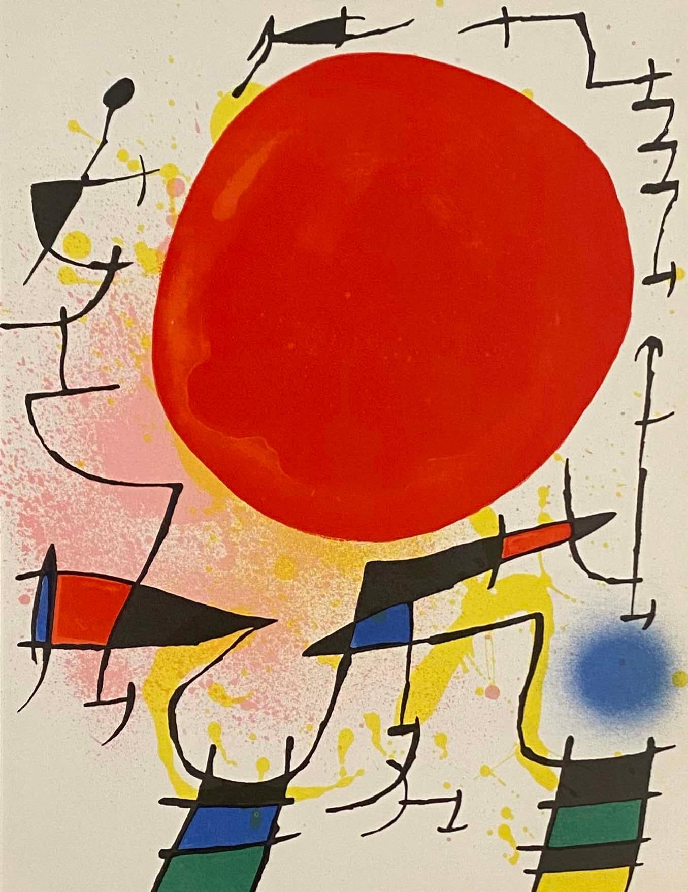 Miro Lithographe I Plate III - Print by Joan Miró