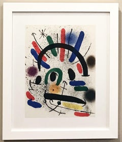 Miro Lithographe I Plate IV