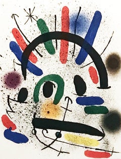 Miro Lithographe I Plate IV