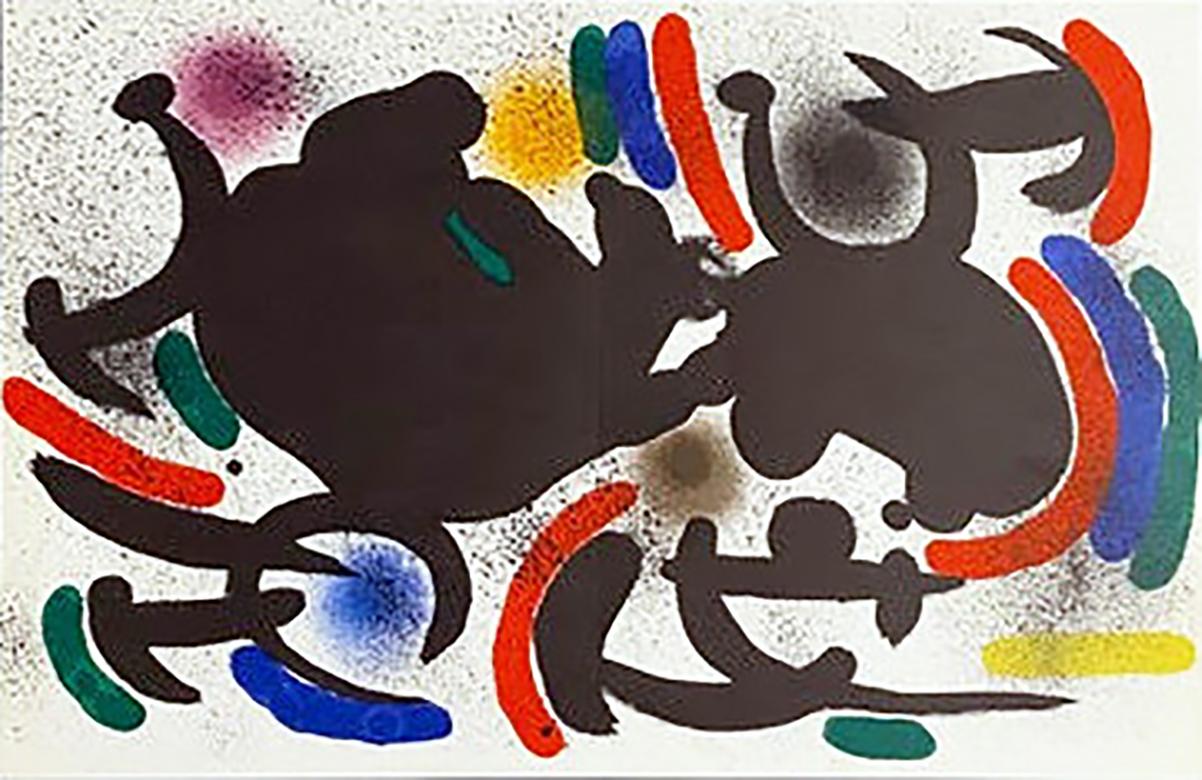 Miro Lithographe I, Plate VII - Print by Joan Miró