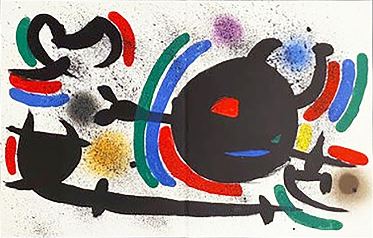 Miro Lithographe I, Plate X - Print by Joan Miró