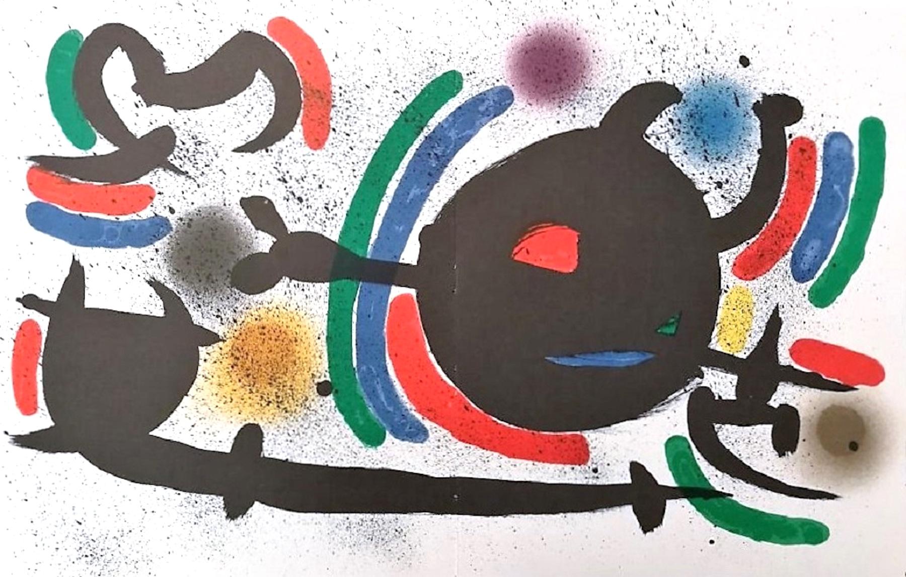 Joan Miró Abstract Print - Mirò Lithographe I - Plate X