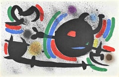 Miró Lithographe I - Plate X - Litografia di Joan Miró - 1972