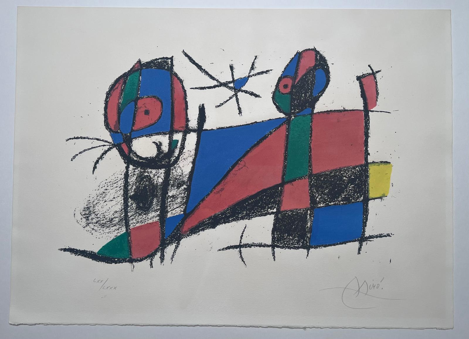 Miro Lithographe II - Print by Joan Miró