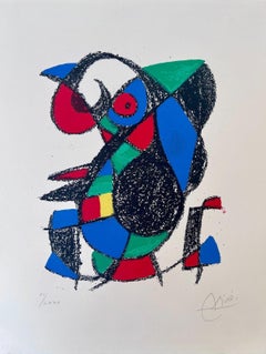 Miró Litografía II plancha 12