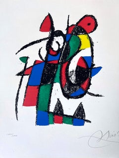 Miro Lithographe II (Planche 3)