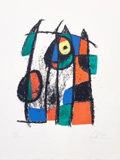 Miró Litografía II plancha 8