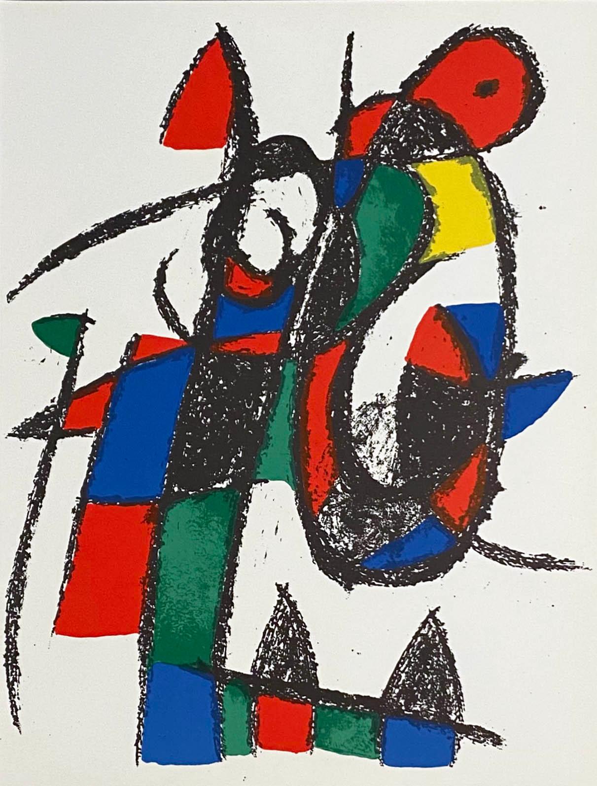 Miro Lithographe II Plate II - Print by Joan Miró