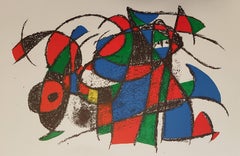 Mirò Lithographe II - Plate III
