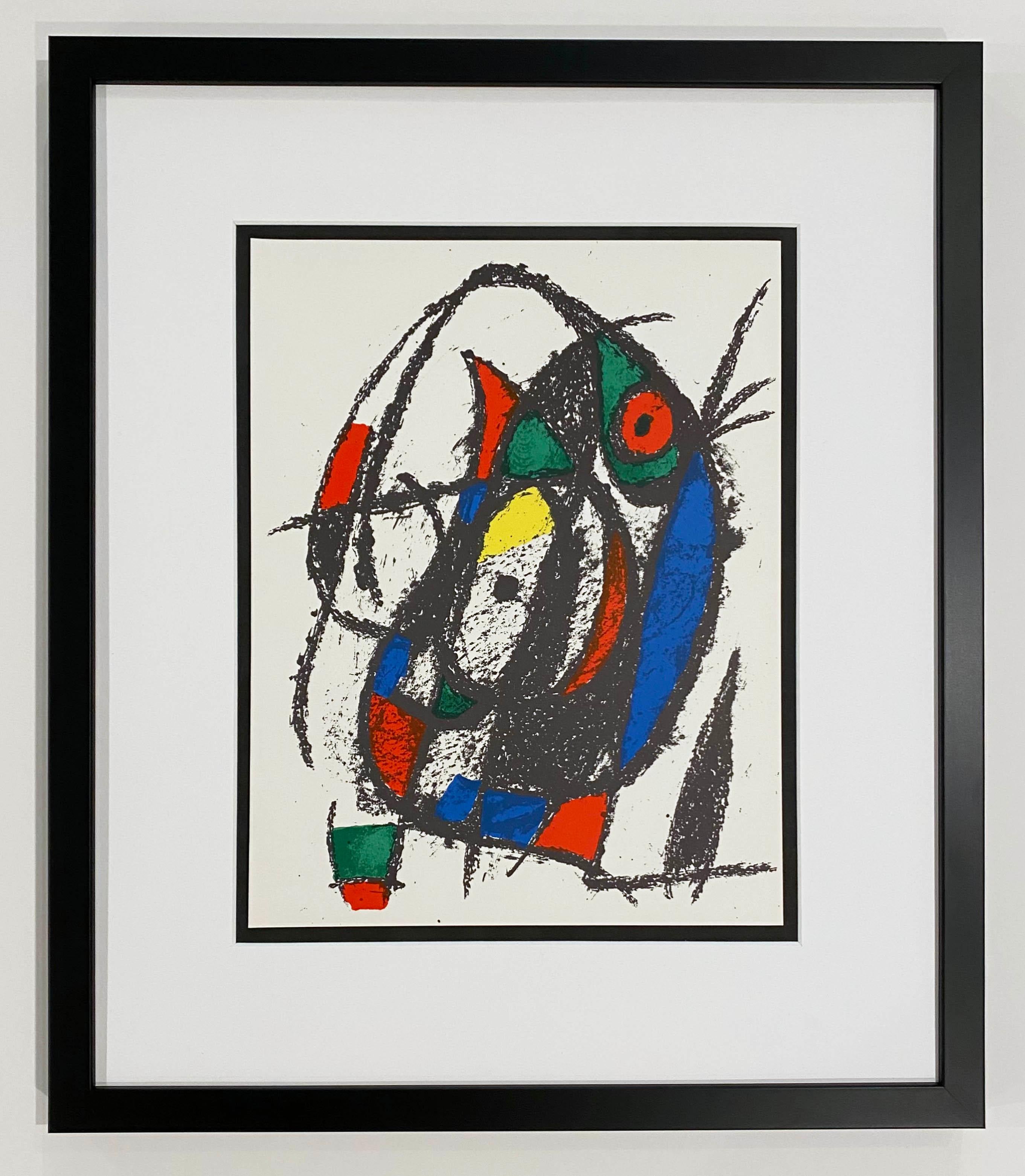 Plate IV, from Lithographe II - Print by Joan Miró