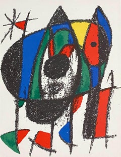 Miro Lithographe II Plate V