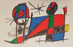  Mirò Lithographe II - Plate VI