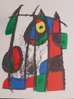 Mirò Lithographe II - Plate VII