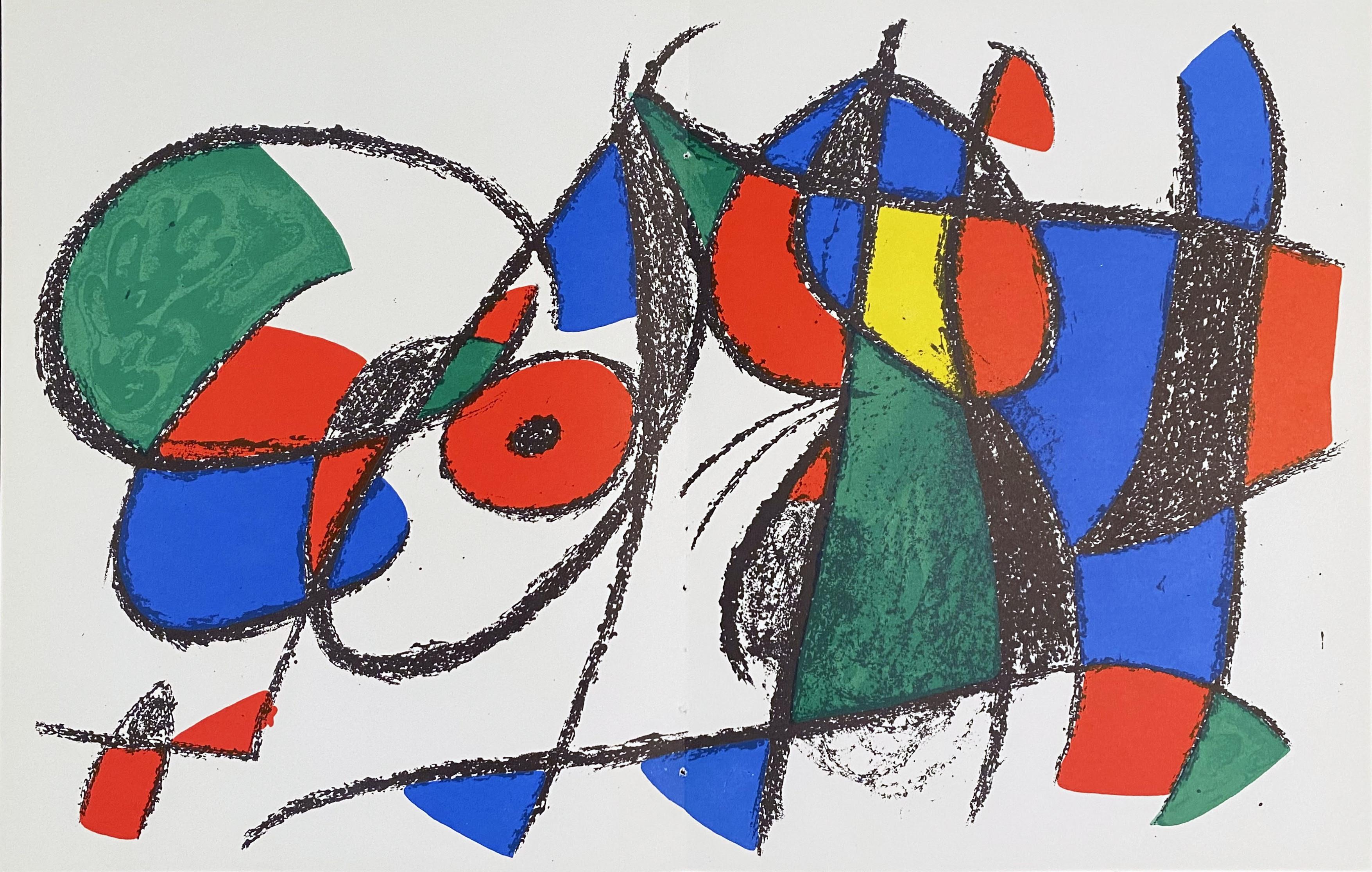 Miro Lithographe II, Plate VIII - Print by Joan Miró