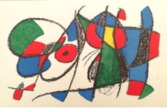 Mirò Lithographe II - Plate VIII