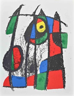 Mirò Lithographe VII - Lithograph by Joan Miró - 1974