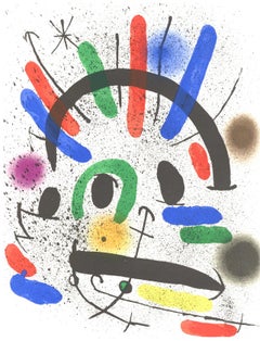 Miró, Litógrafia original II (Cramer 160; Mourlot 858), Litógrafo I (after)