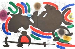 Miró, Litógrafia original IV (Cramer 160; Mourlot 860), 1972 (after)