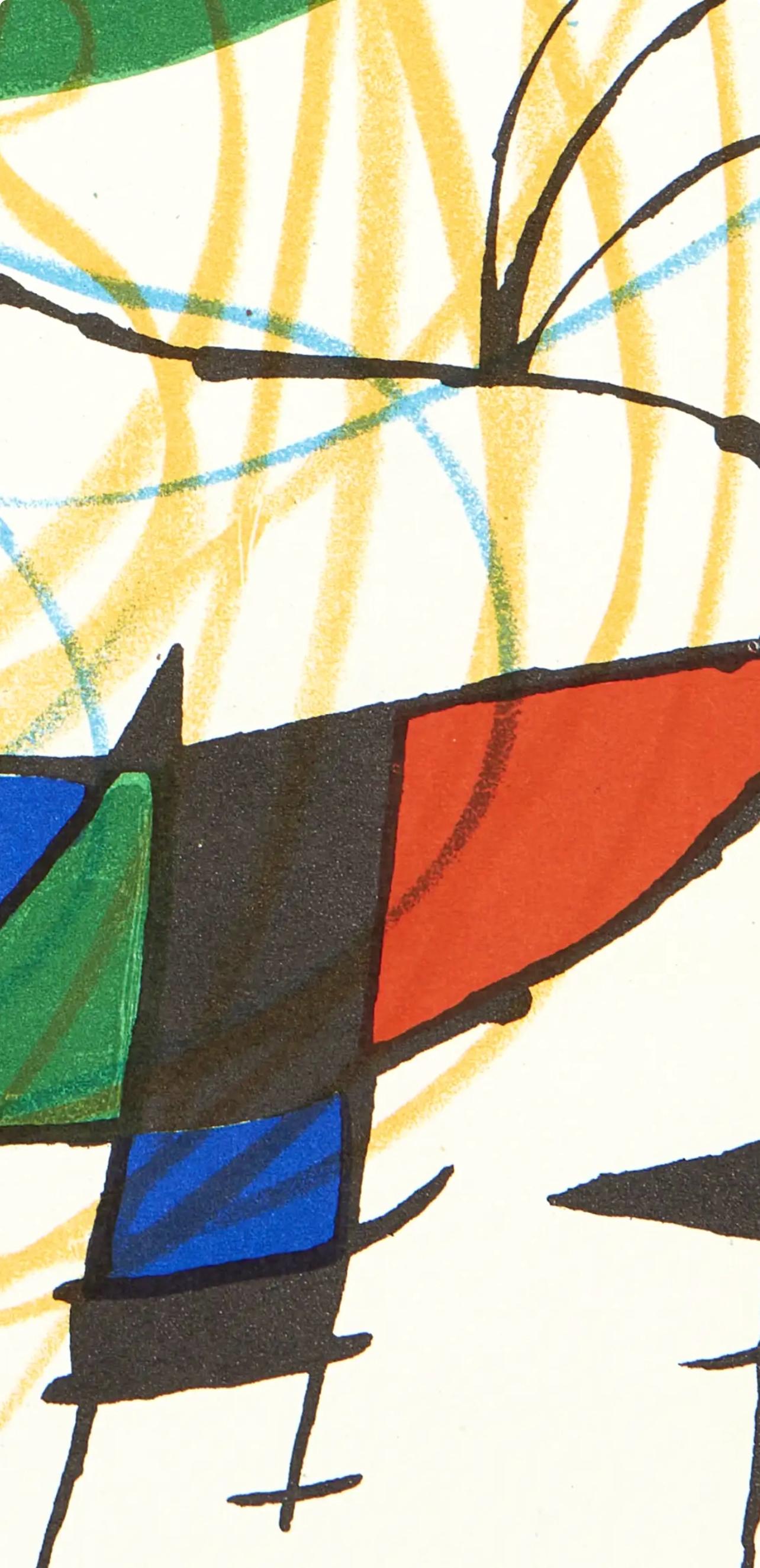 Miró, Litógrafia original V (Cramer 160; Mourlot 861), Litógrafo I (after) For Sale 4