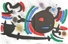 Miró, Litógrafia original X (Cramer 160; Mourlot 866), Litógrafo I (after)