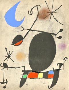 Miró, L'Oiseau solaire, L'Oiseau lunaire, Étincelles (C. 117; D. 447-48) (después)