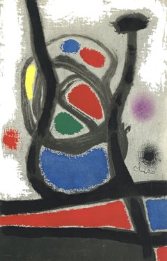 Miró, L'Oiseau solaire, L'Oiseau lunaire, Étincelles (C. 117; D. 447-48) (después)