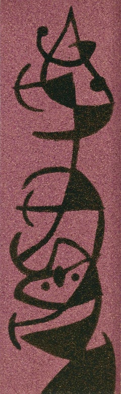 Miró, L'Oiseau solaire, L'Oiseau lunaire, Étincelles (C. 117; D. 447-48) (después)
