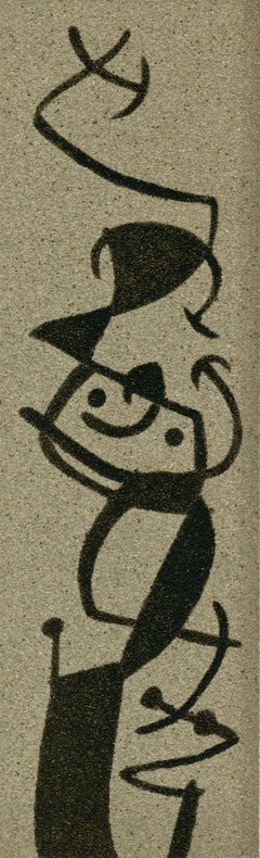 Miró, L'Oiseau solaire, L'Oiseau lunaire, Étincelles (C. 117; D. 447-48) (después)