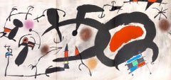 Miró, L'Oiseau solaire, L'Oiseau lunaire, Étincelles (C. 117; D. 447-48) (después)