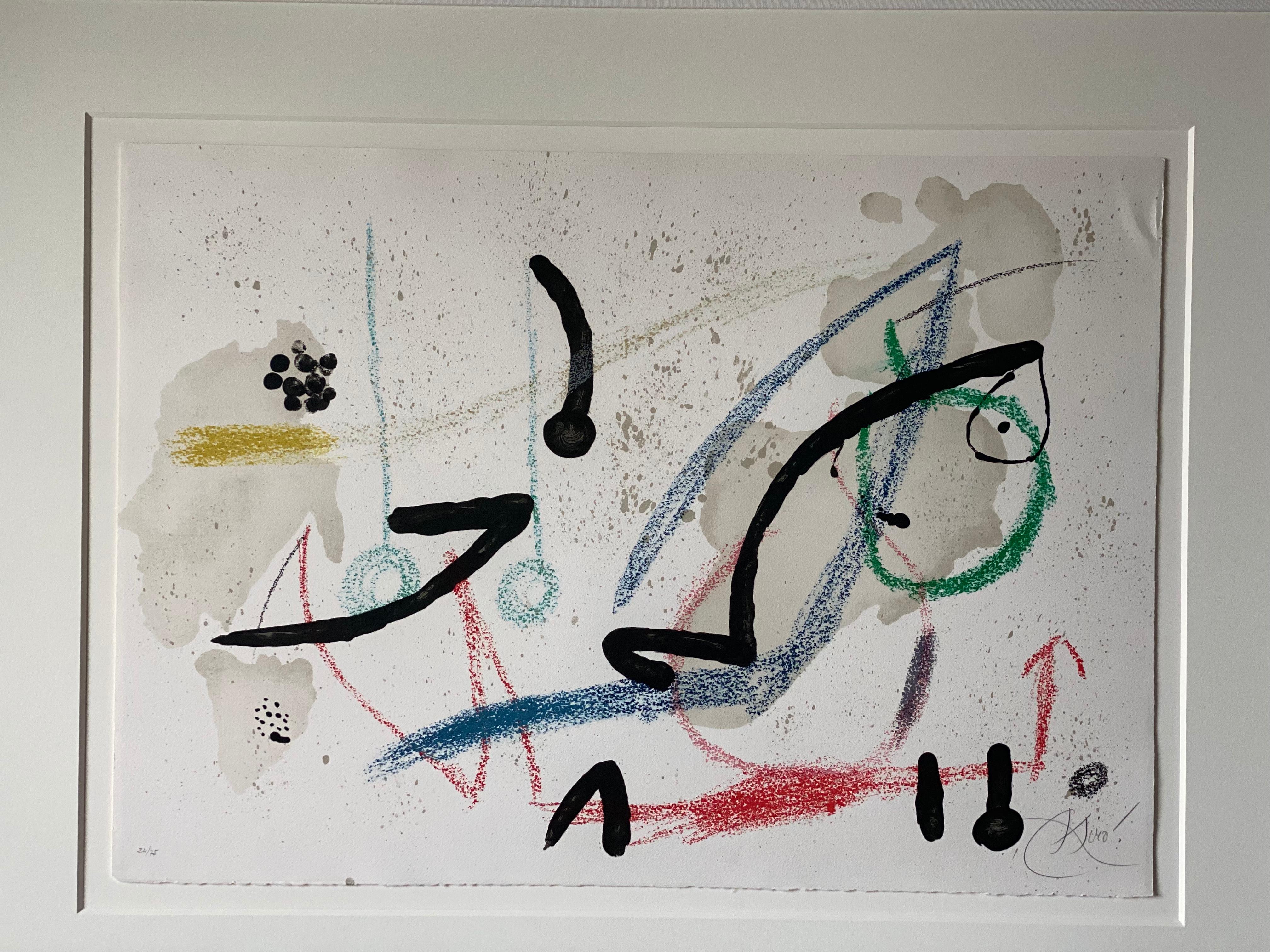 Miro « Maravillas con Variaciones Acrosticas en le Jardin de Miro - Abstrait Print par Joan Miró