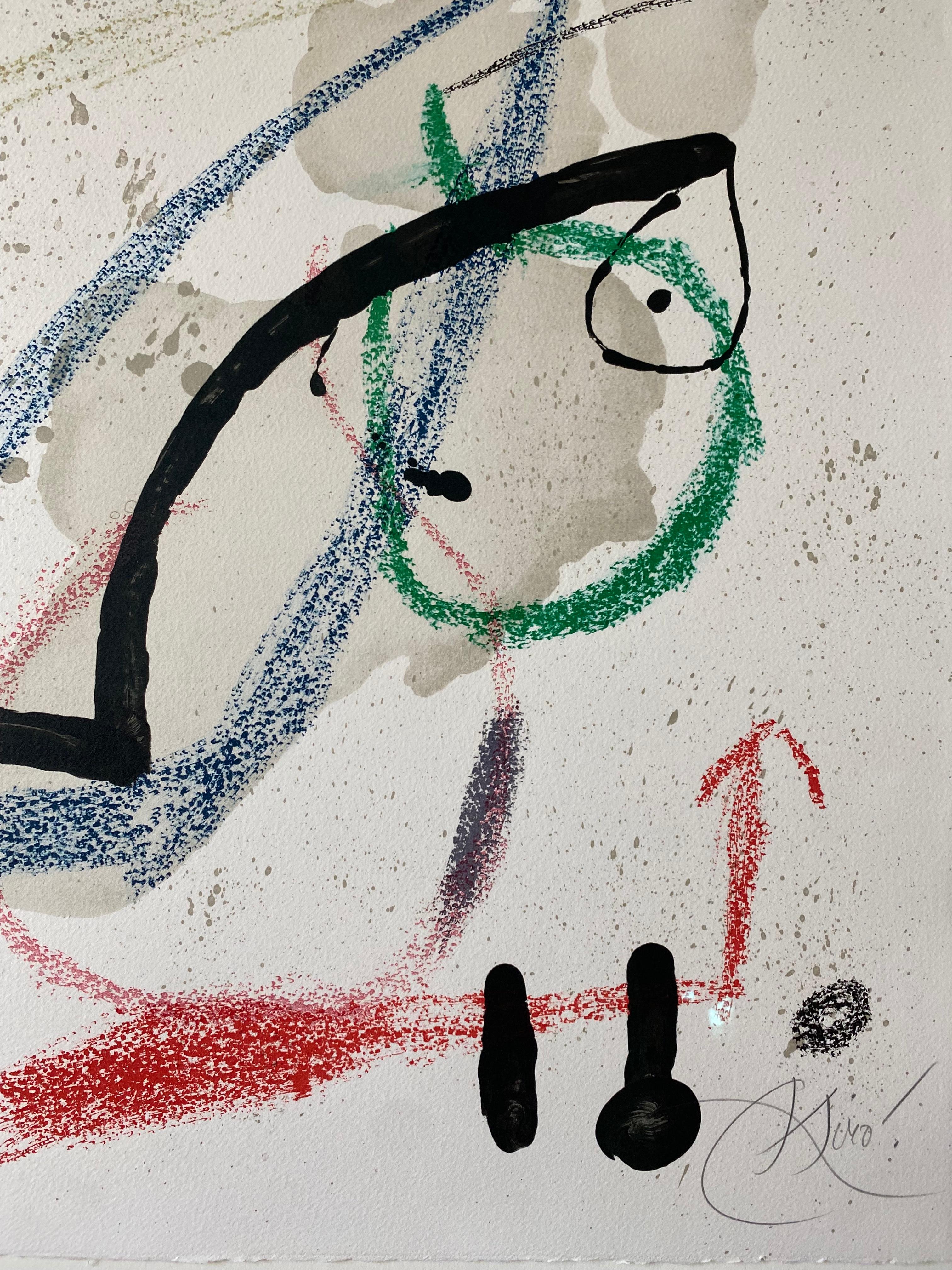 
 
JOAN MIRO
(1893 – 1983)

Maravillas con Variaciones Acrosticas en el Jardin de Miro


Lithographie en couleurs sur papier Arches c. 1975
Signé au crayon par l'artiste, dans la marge inférieure
Impression 24 sur 75 - 1059
Taille de l'image : 
